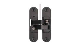 Puerta invisible con bisagra cruzada oculta ajustable