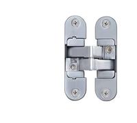 Puerta invisible con bisagra cruzada oculta ajustable