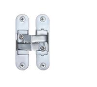 Puerta invisible con bisagra cruzada oculta ajustable