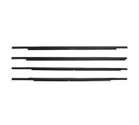 Puerta Lateral Sellado Coche Burlete Para Ventanas Laterales De Coche Tira Selladora Para Cristales Moldura Para Outlander(13-18)
