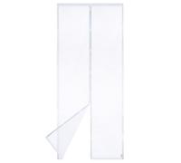 Puerta Magnética Apalus VP- Antimosquitos de Alta Resistencia, Cierre Automático de Arriba a Abajo, Mantiene el Aire Fresco Dentro y Los Bichos Fuera (100x240 CM, Blanco)