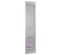 Ideal_Pet_Products Puerta Modular Aluminio, para Mascota, Altura Ajustable de 197 - 205 cm