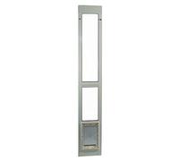 Ideal_Pet_Products Puerta Modular Aluminio, para Mascota, Altura Ajustable de 197 - 205 cm