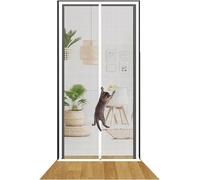 Puerta Mosquitera For Gatos Puerta Mosquitera For Mascotas Con Cremallera 90 X 210 Cm Puerta Mosquitera Protectora For Mascotas Evita El Escape De Mascotas Cortinas For Puertas For Sala De Estar(130x2