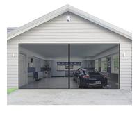 Puerta mosquitera magnética Garage Screen Door Magnetic Closure System, Height 230cm/ 91in Customisable Hands Free-Screen Curtain, Complete With Magnetics Stripes For Keeping Screen Doors Sealed.(115x