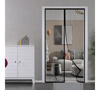 Puerta mosquitera magnética, varios tamaños, cortina mosquitera para puerta exterior, cierre automático, no requiere herramientas, fácil instalación, adecuada para puertas de balcón y patio