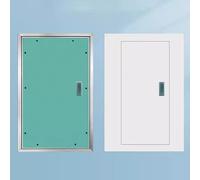 Puerta oculta de cartón yeso con cerradura, grande 300 400 500 600 700mm metal Revisión Puerta, empotrada Paneles funcionales para Interior y Exterior(40 * 60cm/15.7 * 23.6in)