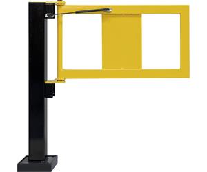 Puerta para barandilla con muelle por presión de gas Black Bull, L x A x H 30 x 905 x 520 mm