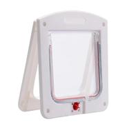 Puerta para Gatos para Marcos,Puerta para Perros para Mascotas con | Grande para puertas metálicas de PVC de madera para interiores y