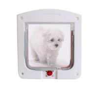 Puerta para Gatos para Marcos,Puerta para Perros Solapa para Mascotas | Grande para puertas interiores y exteriores, pared de ladrillo
