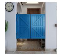 Puerta Pasillo Puerta abatible de madera maciza，Puerta de media cintura，Puerta Vaiven Puertas Batientes,Puerta De Vaquero Madera Maciza,Puerta Abatible de Café(B,W80xH80cm(31.49x31.49in))