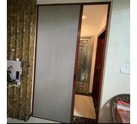 puerta plegable acordeon Interior De Puerta Corredera Plegable Personalizable, Cierre Magnético De Puerta Plegable Puerta De Acordeón De Concertina No Tejida, Para Cocina/Oficina(Style-3,150x160cm)