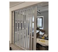 puerta plegable acordeon Personalice La Puerta Interior De Acordeón Interior De La Sala De Estar De La Cocina Abierta, Puerta Plegable Retráctil, Puertas De Concertina De PVC Impermeables(175x230cm)