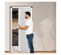 puerta plegable acordeon Puerta Corredera Plegable Interior De 190, 193 Y 195 Cm De Altura, Sin Taladros, Puerta Plegable Tipo Concertina De Nido De Abeja Para Habitaciones Pequeñas, Cocinas Y Baños.(