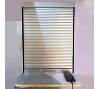 Puerta Plegable Acordeon Puerta Corrediza de Persiana para Armario Gris Claro. Puerta de Persiana para Armario de Electrodomésticos de Cocina(27x40in(69x102cm))