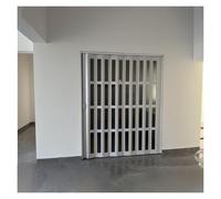 puerta plegable acordeon Puerta Corrediza Plegable De PVC, Divisor De Panel Aislado Del Aire Frío O Caliente, Puerta Tipo Concertina Impermeable Para Dormitorio/Balcón/Pasillo Estrecho(100x215cm)