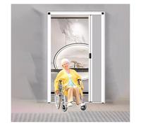 puerta plegable acordeon Puerta De Concertina De 200 210 220 240 Cm Con Aislamiento Térmico, Puertas Correderas Plegables Para Sillas De Ruedas, Puertas Plegables Plisadas Para Granero O Restaurante(1