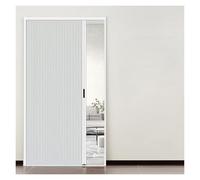 puerta plegable acordeon Puerta Divisoria Plegable De 90, 100, 110 Y 120 De Ancho - Puertas Plegables Estilo Acordeón Para Separar Ambientes - Puerta Concertina Opaca Para Balcón, Patio, Granero(Colou