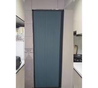 puerta plegable acordeon Puertas Plegables Interiores 90x230 120x230 150x230 - Puerta De Acordeón Sin Taladro Para Dormitorio, Salón, Caravana - Puerta Plegable De Acordeón, Aislante Térmico(C,104x230