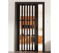 Puerta plegable con cierre magnético para ahorrar espacio en el armario, pasillo y puerta de ducha