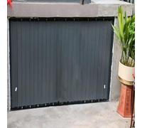 Puerta plegable de acordeón con cerradura para cobertizo, puerta corredera múltiple con marco de aluminio, pantalla de seguridad de concertina