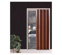 Puerta plegable de acordeón de PVC, panel deslizante retráctil para divisor de habitaciones, ideal para lavandería, cocina, dormitorio y espacios de oficina