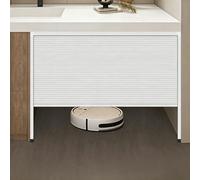 Puerta plegable de acordeón sin riel, diseño de panal, puerta retráctil y plegable, fácil de instalar, 90 x 125 cm, para uso doméstico u oficina