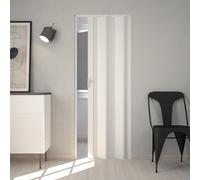 Puerta plegable de interior de PVC con llave puerta decorativa varios colores