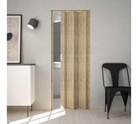 Puerta plegable de interior de PVC con llave puerta decorativa varios colores