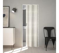 Puerta plegable de interior de PVC con llave puerta decorativa varios colores