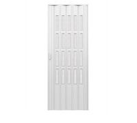 PUERTA PLEGABLE DE INTERIOR EN PVC CON VIDRIO PARA COCINA OFICINA SONIA 82x220