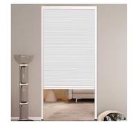 Puerta plegable de panal sin taladro, separador de habitación corredizo de acordeón para armario, dormitorio, cocina, sala de estar, 28 x 80 pulgadas, puerta de partición interior fácil de tirar hacia