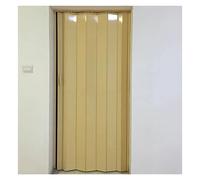 Puerta plegable de PVC, estilo acordeón magnético interno para mayor privacidad, ideal para sala de estar, dormitorio, habitación de los niños e inodoro