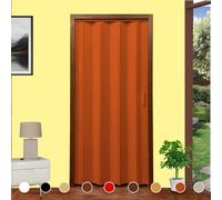 Puerta plegable en kit de bricolaje modelo Lorella H 220 cm de altura. Ancho desde 82 cm hasta 205 cm para cortar y ensamblar a medida en 9 colores. Instrucciones de ensamblaje, montaje, tornillería y