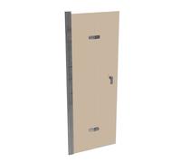 Puerta plegable HÜPPE Design pure, fijación a la izquierda, anchura 750mm, altura 1900mm, instalación sobre plato de ducha y suelo alicatado, 8P0802092341, Cabinas de ducha: Color del perfil plata alt