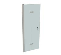 Puerta plegable HÜPPE Design pure, fijación a la izquierda, anchura 800mm, altura 2000mm, instalación sobre plato de ducha y suelo alicatado, 8P0809087315, Cabinas de ducha: Color del perfil plata mat