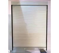 Puerta Plegable Puertas de Gabinete Decorativas Bajada Flexibles, Puerta Tambor Plástico para Armario Autocaravana y Aparador, Plegable Plisada para a Prueba(16x40in/41x102cm)