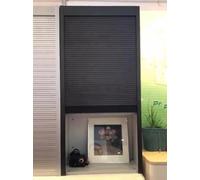 Puerta Plegable Repuesto de Kit Puerta Tambour Deslizante para Armario Cocina, Panel Acordeón Plegable Personalizado con Riel, Puertas Enrollables para Aparador(55x130cm/22x51in)