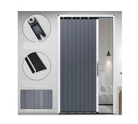 Puerta Plegable Sin Taladro Con Marco De Aluminio Puerta Tipo Acordeón Para Pasillo Puerta Corredera Plegable Para Entrada, Baño, Ducha Y Separador De Ambientes(35x80in (89x203cm))