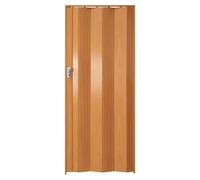 Puerta plegable Spacy (84 x 205 cm, Marrón claro)