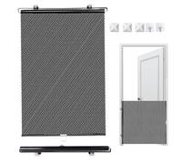 Puerta Portátil - Cerca De Seguridad Retractable, Bloqueador De Puertas De Animales, Separador De | Cerca De Malla Antisalto Exterior Interior Para Contención De Mascotas De Com