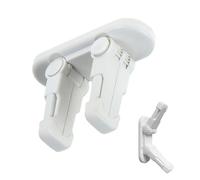 Puerta protectora de dedos para niños, cerradura de palanca de puerta a prueba de niños - Pestillo adhesivo para puerta a prueba de bebés - La correa adhesiva para de gato mantiene al bebé fuer