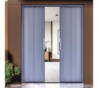 Puerta retráctil plegable interior, puerta corrediza de acordeón con cerradura para armarios y entradas de cocina