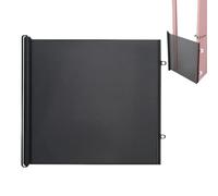 Puerta retráctil - sin perforación - Puertas de malla para caminos de puerta | antiperros extensible | Pantalla de red portátil - Puerta de barrera de malla para garaje