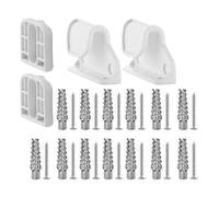 Puerta Revoltante Conjunto Completo De Accesorios De Montaje En Pared Extensiones De Lente Para Retractables, Piezas De Repuesto De Puerta Para Niños Extra Largos, Accesorios De Puerta COM