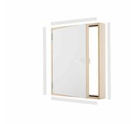 Puerta Rodillera Puerta Batiente Madera TERMO U=1,22 W/m2K Omán Blanco Estándar