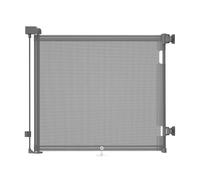 Puerta Seguridad Bebé Extensibles, Barrera Seguridad Nños y Perros, 0-150 cm Retráctil Vallas para Escaleras y Pasillos, Interiores y Exteriores