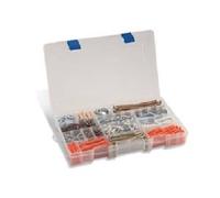 Plano 3700 Pro - Organizer Portaminutería con asa en polipropileno transparente