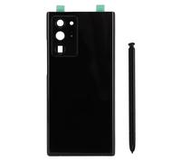 Puerta Trasera del Tubo del Teléfono, Ajuste Preciso, Fácil de Instalar, Reemplazo de Cubierta de Teléfono Resistente para Note 20 Ultra (Black)