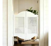 Puerta Vaivén de Madera Maciza, Puertas Batientes de Pino para Cocina y Bar